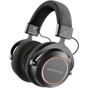 Obrázek z Beyerdynamic AMIRON WIRELESS High-End bezdrátová, uzavřená sluchátka s technologií Tesla , černá a měděná 