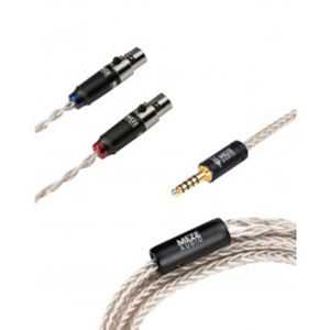 Obrázek z MEZE AUDIO Elite &amp;amp; Empyrean symetrický stříbrný kabel s 4.4mm jack 