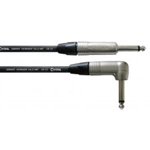 Obrázek z CORDIAL CXI 3 PR Robustní a odolný nástrojový kabel s pravoúhlým konektorem 