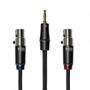 Obrázek z MEZE AUDIO mini XLR na 3.5 mm OFC standardní kabel 