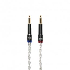 Obrázek z MEZE AUDIO Stříbřený PCUHD symetrický kabel mono 3.5 na 4PIN XLR 