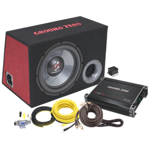 Obrázek z Ground Zero BASS KIT 12.300X-II + kabeláž 