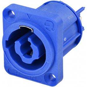 Obrázek z REAN AC power inlet receptacle 3P (2+PE) 16 A/20 A RMS - blue 