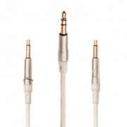 Obrázek MEZE AUDIO kabel mono 3.5mm-3.5mm s mikrofonem, 1.2m, W/S