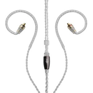 Obrázek z MEZE AUDIO Standardní stříbřený kabel MMCX na 3.5mm 